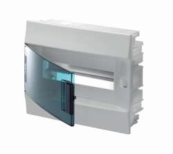 ABB Mistral41 Бокс в нишу 12М зеленая дверь 850° (без клемм) арт. 1SLM004100A1403