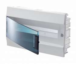 ABB Mistral41 Бокс в нишу 18М зеленая дверь (без клемм) арт. 1SLM004100A1204