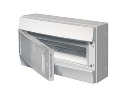 ABB Mistral65 бокс навесной 18М непрозрачная дверь (без клемм) арт. 1SL1103A00