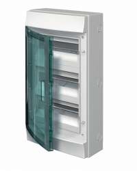 ABB Mistral65 бокс навесной 36М прозрачная дверь 3 ряда (без клемм) арт. 1SL1206A00