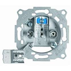 ABB NIE Мех Розетка TV-FM 1-ая проходная 16 дБ арт. 8150.8