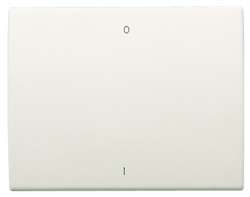 ABB NIE Olas Белый жасмин Клавиша 1-я для 2-х полюсного выключателя арт. 8401.2 BL