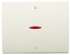 ABB NIE Olas Белый жасмин Клавиша 1-я с/п для 2-х полюсного выключателя арт. 8401.4 BL