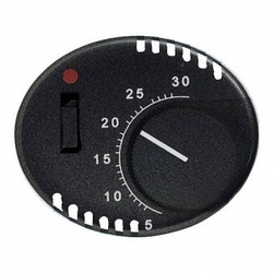 ABB NIE Tacto Антрацит Накладка терморегулятора 1077U/1078U арт. 5540.1 AN