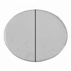 ABB NIE Tacto Бел Клавиша 2-ая арт. 5511 BL