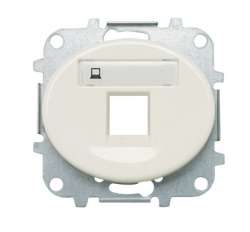 ABB NIE Tacto Бел Накладка для суппорта арт. 5518.1 BL