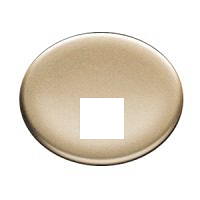 ABB NIE Tacto Шампань Накладка розетки ТЛФ/комп (RJ45) 1-ая арт. 5517.1 CV