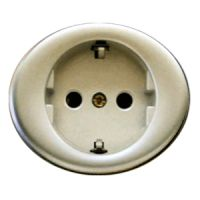 ABB NIE Tacto Шампань Накладка розетки с/з арт. 5588 CV