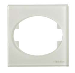 ABB NIE Tacto Стекло Бел Рамка 1-ая арт. 5571 CB