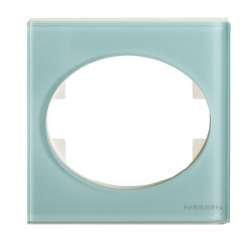 ABB NIE Tacto Стекло Лазурь Рамка 1-ая арт. 5571 CG