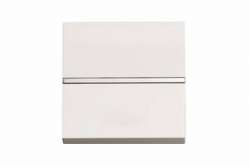 ABB NIE Zenit Альпийский белый Механизм 1-кл.кнопки с клавишей без символа, 1 мод. арт. N2104.7 BL