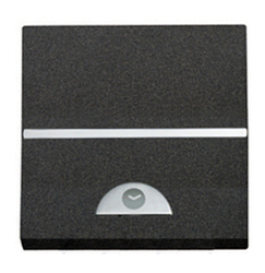 ABB NIE Zenit Антрацит Электронный выключатель с таймером 10 сек - 10 мин., 1000 Вт, 2 мод арт. N2262 AN