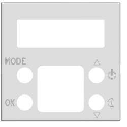 ABB NIE Zenit Антрацит Накладка электронного термостата 8140.5, 2 мод арт. N2240.5 AN