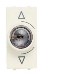 ABB NIE Zenit Антрацит Переключатель с ключом на 3 положения 1 мод арт. N2153.1 AN