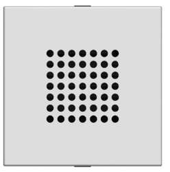 ABB NIE Zenit Антрацит Зуммер 2 мод арт. N2219 AN