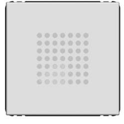 ABB NIE Zenit Антрацит Звонок Динг-Донг 2 мод арт. N2224 AN