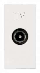 ABB NIE Zenit Бел Мех ТВ розетки, простой, 1-модульный арт. N2150.7 BL