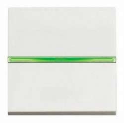 ABB NIE Zenit Бел Переключатель 1-клавишный с индикацией 2 мод арт. N2202.5 BL