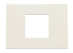ABB NIE Zenit Бел Рамка итальянский стандарт на 2 модуля арт. N2472 BL