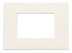 ABB NIE Zenit Бел Рамка итальянский стандарт на 3 модуля арт. N2473 BL