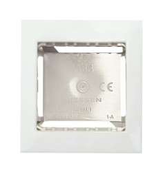 ABB NIE Zenit Бел Цоколь для открытой установки на 1-2 модуля, с рамкой арт. N2991.1 BL