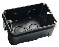 ABB NIE Zenit Монтажная коробка на 3 мод для сплошных стен арт. 499.3