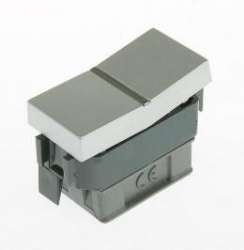 ABB NIE Zenit Серебро Переключатель 1-клавишный 1 мод арт. N2102 PL