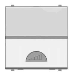 ABB NIE Zenit Серебро Светорегулятор нажимной 40-450W для л/н и г/л с обмот. тр-ром, 2 мод арт. N2260 PL