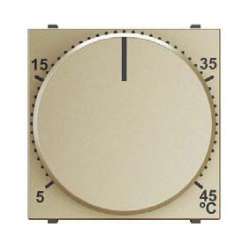 ABB NIE Zenit Шампань Механизм терморегулятора ТП с выносным датчиком температуры, 10А/250В арт. N2240.3 CV