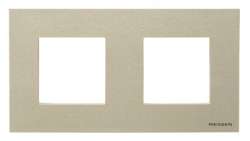 ABB NIE Zenit Шампань Рамка 3-я 2+2+2 мод арт. N2273 CV