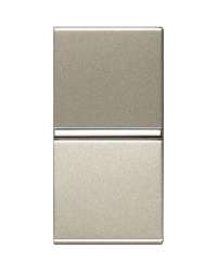 ABB NIE Zenit Шампань Выключатель 1-клавишный 1 мод арт. N2101 CV