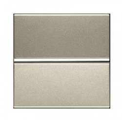 ABB NIE Zenit Шампань Выключатель 1-клавишный кнопочный НО-контакт 2 мод арт. N2204.7 CV