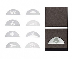 ABB NIE Zenit Шильдик с символом ВЕНТИЛЯТОР арт. N2004.2