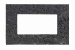 ABB NIE Zenit Сланец Рамка итальянский стандарт на 4 модуля арт. N2474 PZ