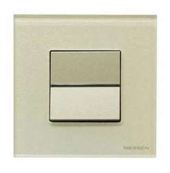 ABB NIE Zenit Стекло Жемчужное Рамка 1-я 2 мод арт. N2271 CP