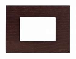 ABB NIE Zenit Венге Рамка итальянский стандарт на 3 модуля арт. N2473 WG