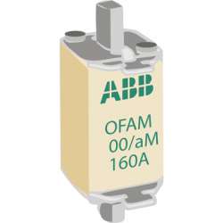 ABB OFAA00AM125 Предохранитель 125А тип аМ размер00, до 690В арт. 1SCA022701R1930