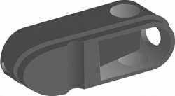 ABB OHBS2/1 Ручка управления прямого монтажа для рубильников OT16..125F и ОТ16-63F3C черная арт. 1SCA109090R1001