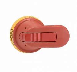 ABB OHY65J6 Ручка управления (желто-красная) для управления через дв ерь рубильниками ОТ160..250 арт. 1SCA022380R9820