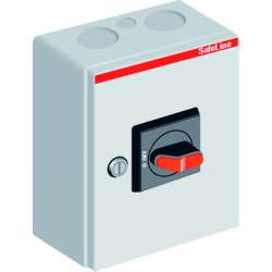 ABB OTL16B3M Рубильник в боксе 3P 16A перфорация 4х25.5+ 2x16.5 арт. 1SCA022562R1260