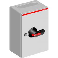 ABB OTL25T3B Рубильник в боксе 3P 30А, 1НО доп. контакт, резьба 2хМ32+М16 арт. 1SCA022571R9230