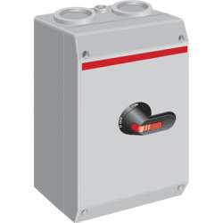 ABB OTP125 Выключатель нагрузки в боксе OTP125B4M 125А 4ех полюсный арт. 1SCA022812R7260