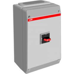 ABB OTP75 Рубильник в боксе OTP75T3B до 75А(АС23А) 3х-полюсный, 1НО доп. к онтакт, нет фланец I арт. 1SCA022371R2910