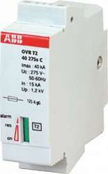 ABB OVR Ограничитель перенапряжения T2 1P+N 70 C ( тип 2 ) арт. 2CTB803854R0000
