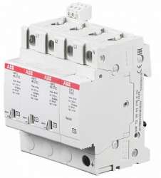 ABB OVR Ограничитель перенапряжения T2 3P+N 40 275 P TS ( тип 2 ) арт. 2CTB803953R0500