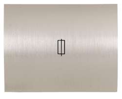 ABB Olas Накладка для держателя предохр. 8108, полированная сталь арт. 8408 AL