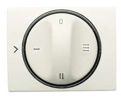 ABB Olas Накладка для механизма переключателя на 4 положения тип 8154, белый жасмин арт. 8454 BL