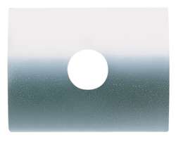 ABB Olas Накладка для разъёма 8157, титан арт. 8457 TT