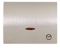 ABB Olas Накладка для выключателя с таймером 8162, полированная сталь арт. 8462 AL