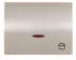 ABB Olas Накладка для выключателя с таймером 8162, полированная сталь арт. 8462 AL